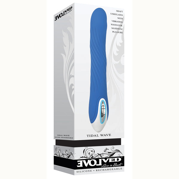 Tidal Wave Vibrator Blue