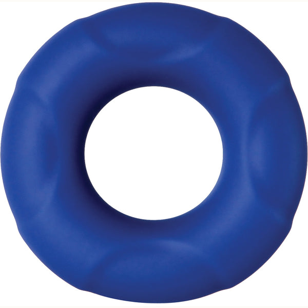 Big Man Silicone Cock Ring Blue