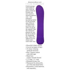 Eve&#39;s Orgasmic-G