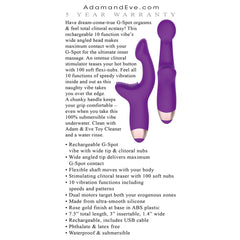 Silicone Rechargeable G-Spot Pleaser