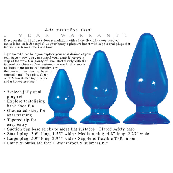 Big Blue Jelly Bacdoor Playset