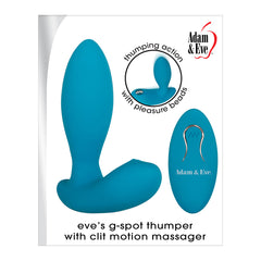 Eve&#39;s G-Spot Thumper With Clit Motion Massager