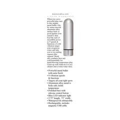 Eve&#39;s Rechargeable Silver Metal Bullet