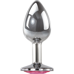 Pink Gem Glass Plug Small