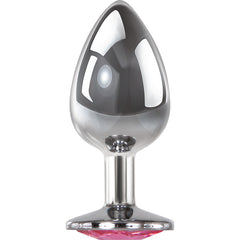 Pink Gem Glass Plug Large