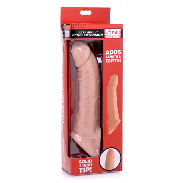 Size Matters 1&quot; Realistic Penis Extension