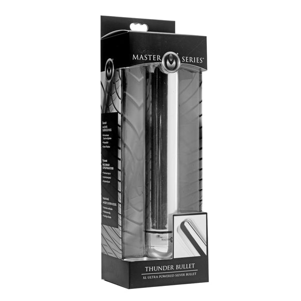 Master Series Thunder Bullet XL Ultra Powered Silver Vibe