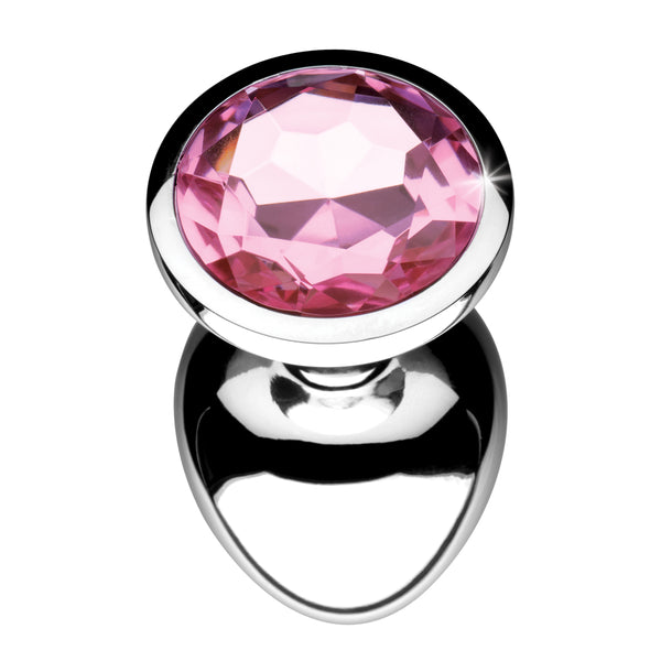 Booty Sparks Pink Gem - Large Anal Plug