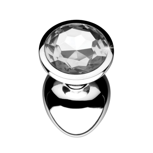 Booty Sparks Clear Gem - Large Anal Plug