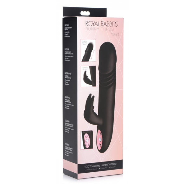 Inmi Royal Rabbits Bunny Thrust 10X Thrusting Rabbit Vibrator