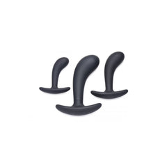 Master Series Dark Delights 3 Piece Curved Anal Trainer Set