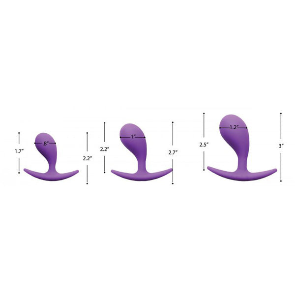 Frisky Booty Poppers Silicone Anal Trainer Set
