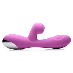 Inmi Shegasm 5 Star 10X Silicone Suction & Pulsing Rabbit Pink