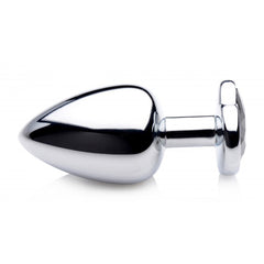 Booty Sparks Black Heart Gem Large Anal Plug
