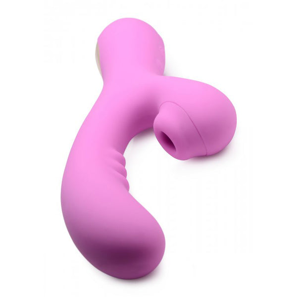 Inmi Shegasm 8X Silicone Suction Rabbit Pink