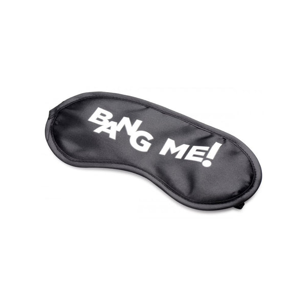 Bang! Backdoor Adventure 3Pc Butt Plug Set&#44; Bullet&#44; & Blindfold Kit Black