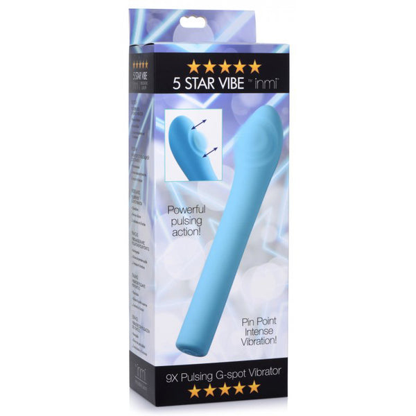 Inmi 5 Star 9X Pulsing G-Spot Vibe Teal