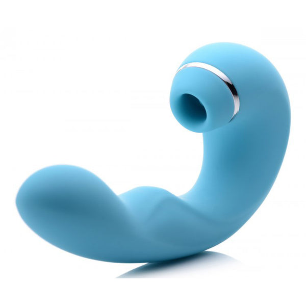 Inmi Shegasm 5 Star Tapping G-Spot Vibe W/ Suction Teal