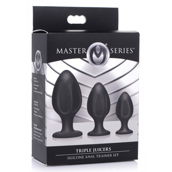 Master Series Triple Juicers Silicone Anal Trainer Set