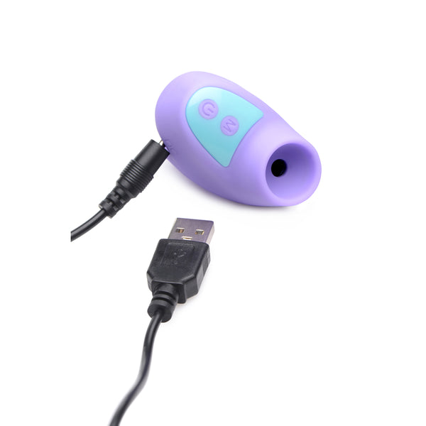 Shegasm Mini 12X Mini Silicone Clit Stimulator Purple