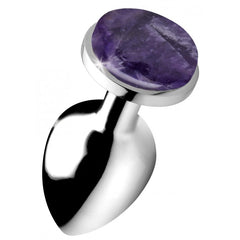 Booty Sparks Gemstones Amethyst Gem Large Anal Plug