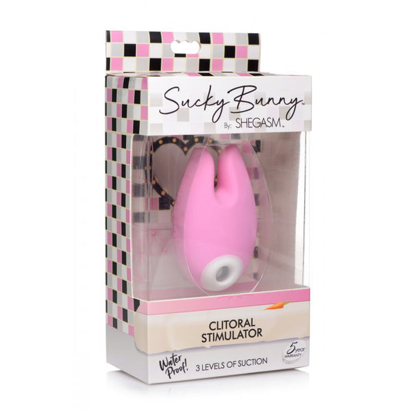 Inmi Sucky Bunny 20X Clitoral Stimulator Pink