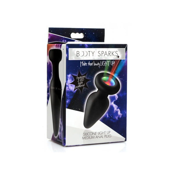 Booty Sparks Silicone Light-Up Medium Anal Plug