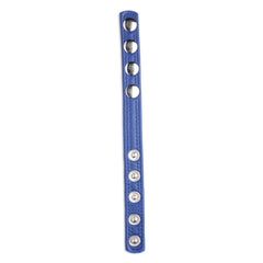 Strict Leather Cock Gear Leather Speed Snap Cock Ring Blue