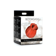 Inmi Bloomgasm Wild Violet 10X Licking Stimulator Red