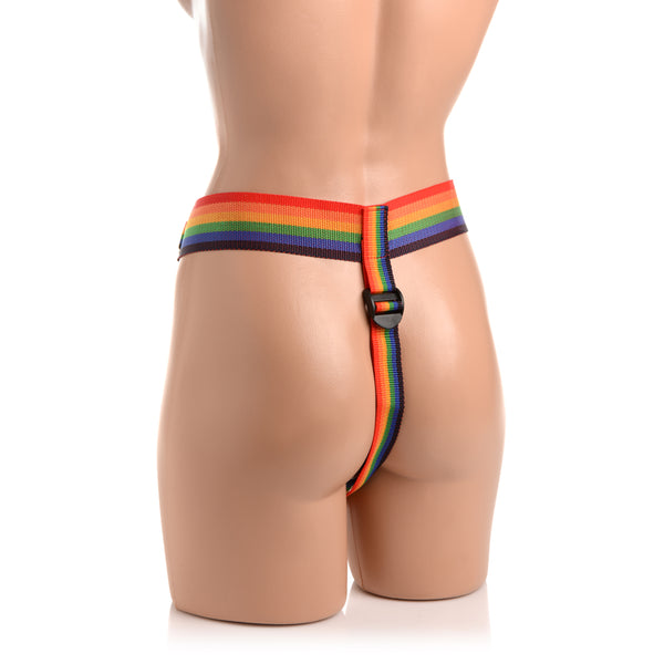 Strap U Take The Rainbow Universal Rainbow Harness
