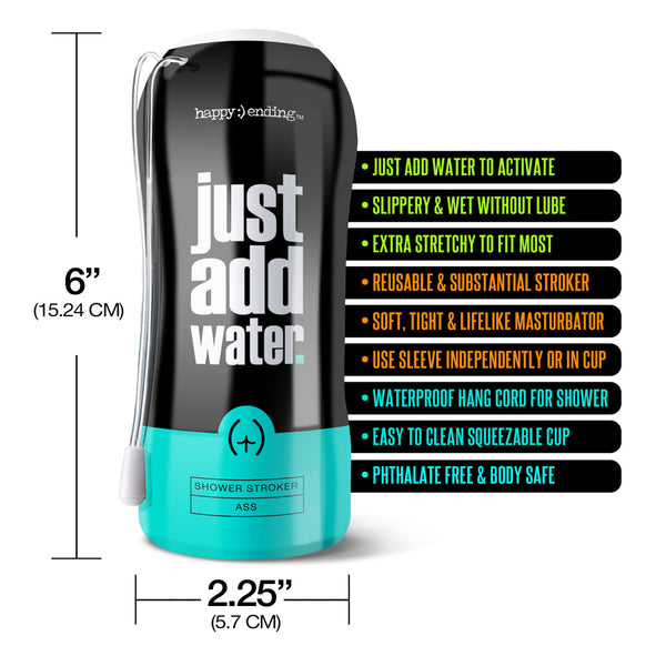 Happy :) Ending Just Add Water Shower Stroker Ass