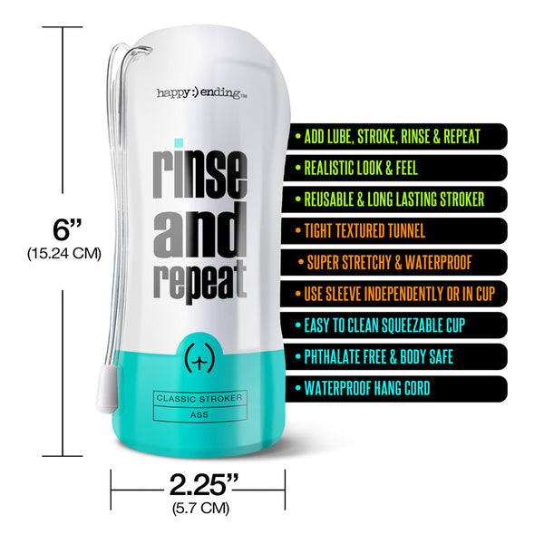 Happy :) Ending Rinse And Repeat Classic Stroker Ass