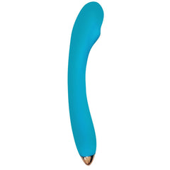 Cloud 9 Health & Wellness Rechargeable G-Spot Slim 8&quot; Single Motor Aqua Blue