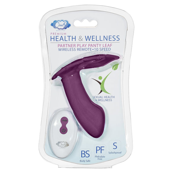 Cloud 9 Health & Wellness Panty Leaf Vibe Plum