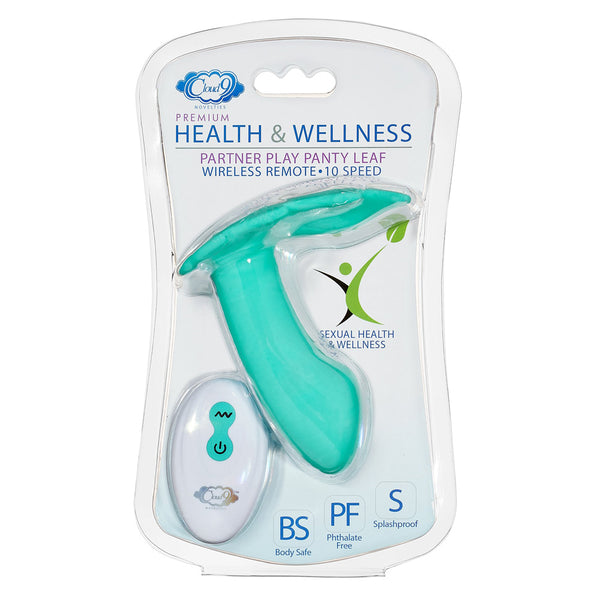 Cloud 9 Health & Wellness Panty Leaf Vibe Teal