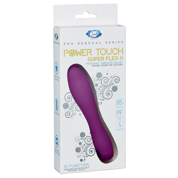 Pro Sensual Power Touch Series Super Flex II Plum