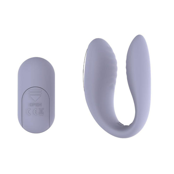 Sublime Sec Duo Rechargeable Silicone Couples Vibe Lilac