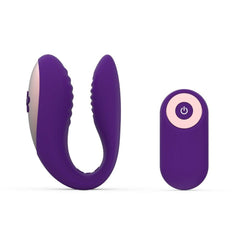 Sublime Sec Duo Rechargeable Silicone Couples Vibe Plum