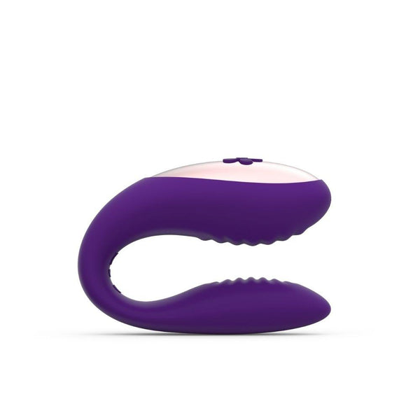 Sublime Sec Duo Rechargeable Silicone Couples Vibe Plum