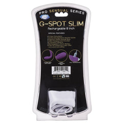 Cloud 9 Rechargeable G-Spot Slim 8&quot; Single Motor Plum