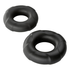 Cloud 9 Pro Rings Liquid Silicone Donuts 2-Pack Black