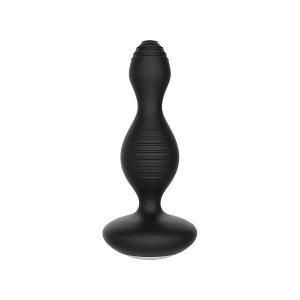 Electroshock E-Stimulation Vibrating Buttplug Black