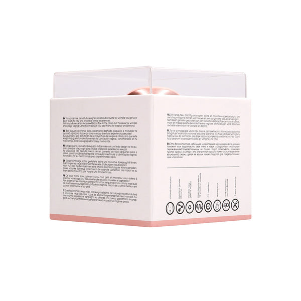 Innovation Twitch Hands Free Suction & Vibration Toy Rose