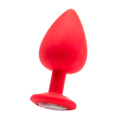 Ouch! Extra Large Diamond Butt Plug Red