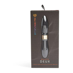 Sensuelle Double Ended Deux Bullet Black